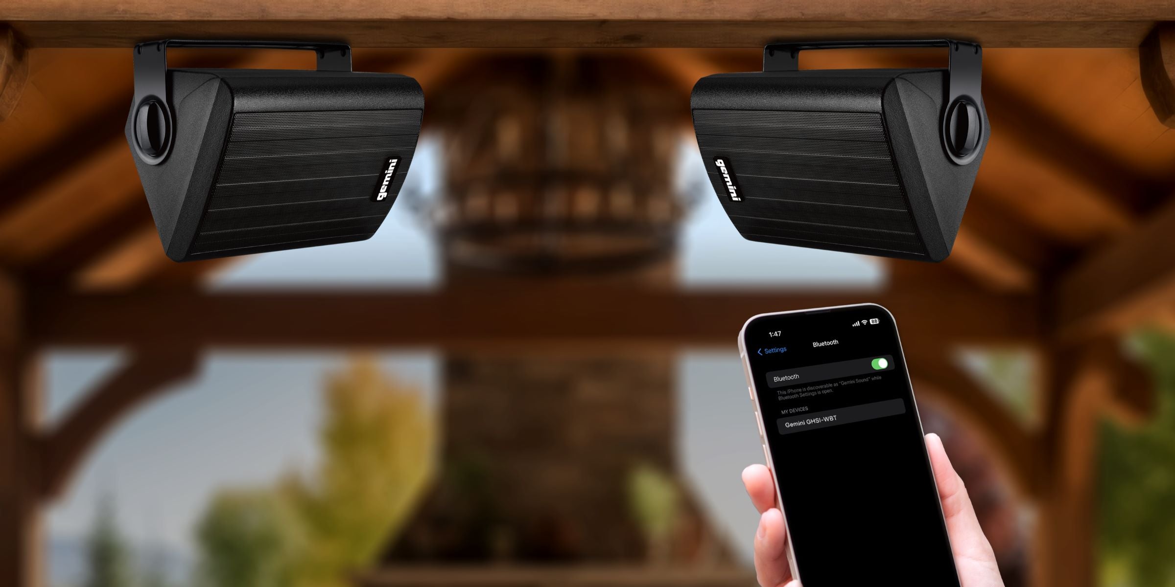 Elevate Your Outdoor Space with Gemini Sound Speakers