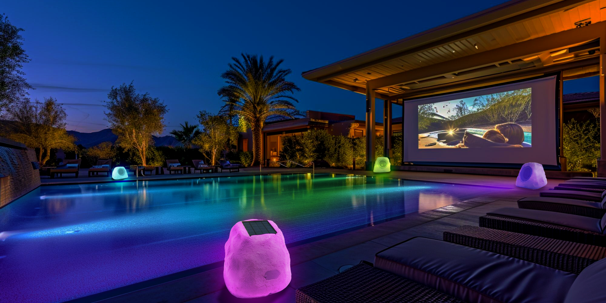 Gemini Sound's Bluetooth Rock Speakers: Outdoor Audio Magic