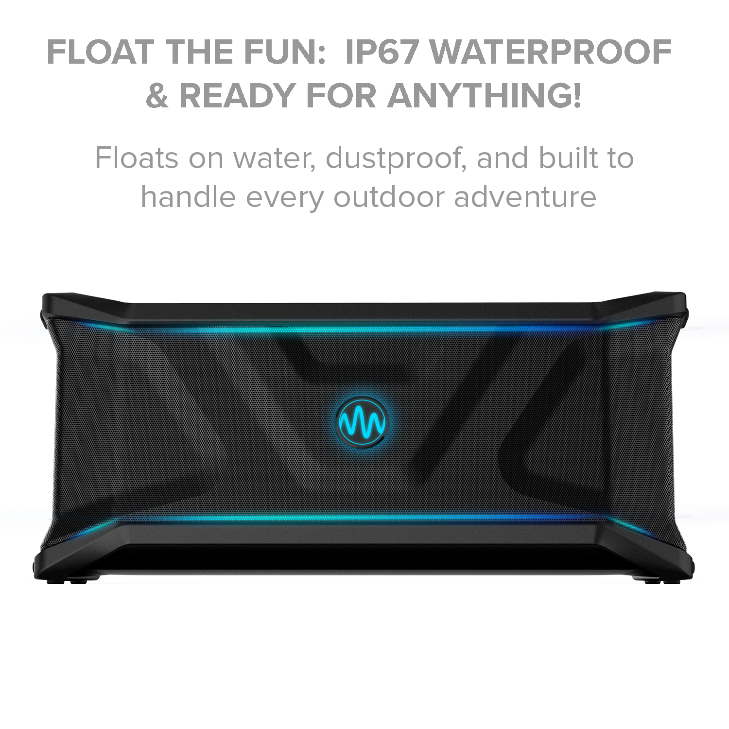 Gemini Sound SOSP600 SoundSplash floating Bluetooth speaker with LED lights and 270-degree sound