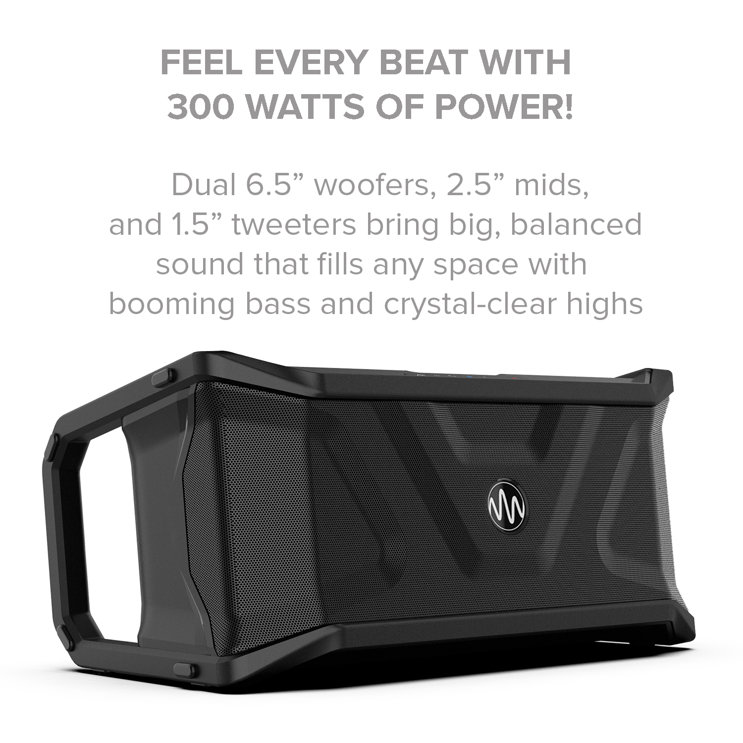 Gemini Sound SOSP600 SoundSplash floating Bluetooth speaker with LED lights and 270-degree sound