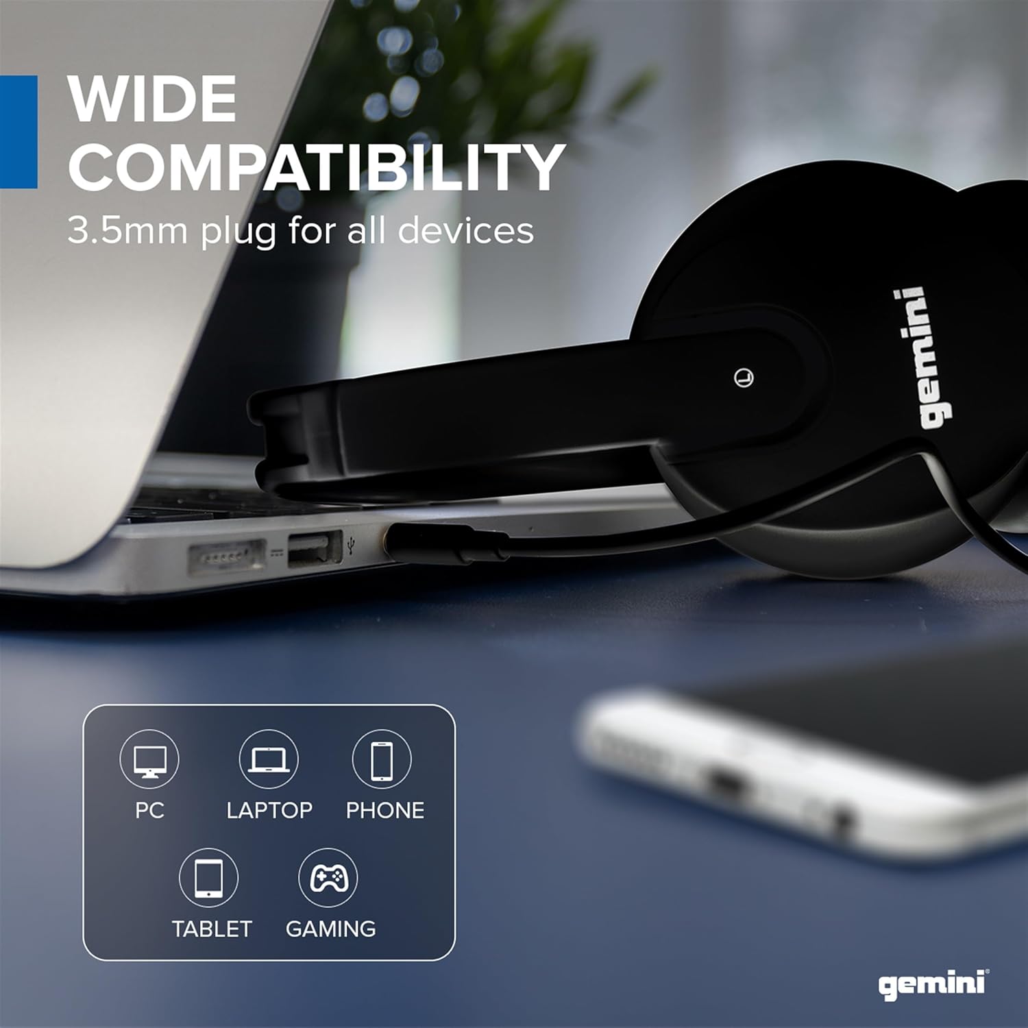 Auriculares DJ Gemini DJX-200 - Cómodos para Estudio