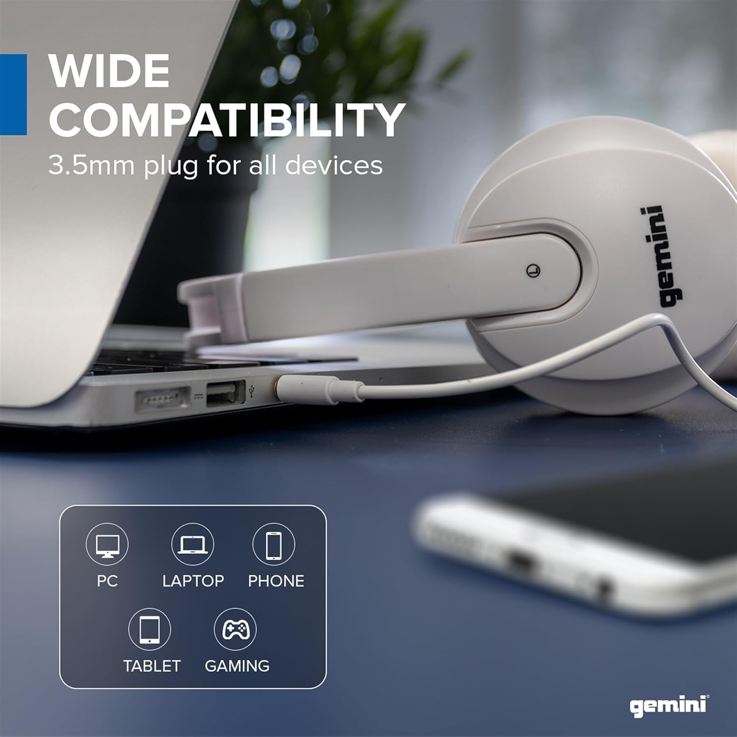 Auriculares DJ Gemini DJX-200 - Cómodos para Estudio