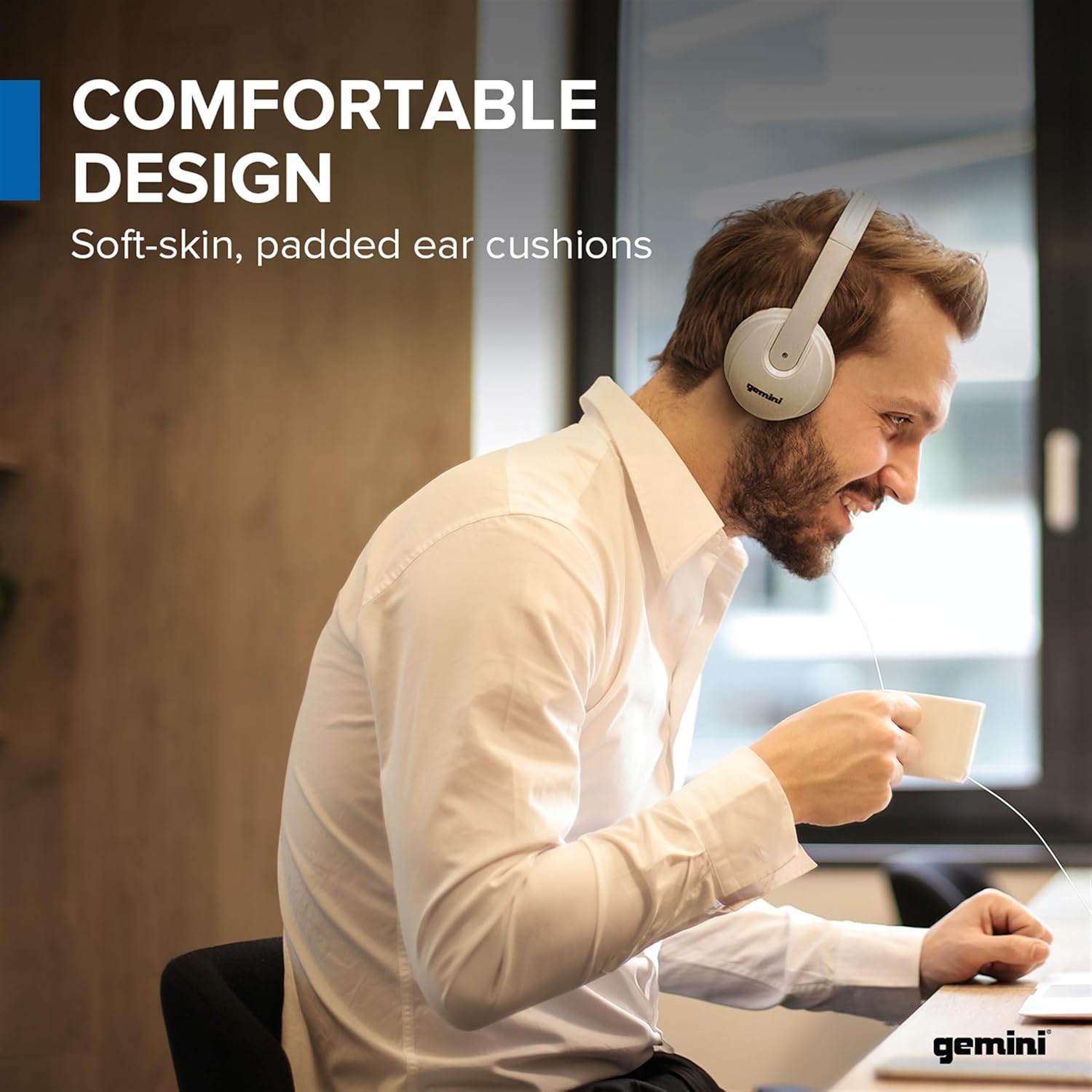 Auriculares DJ Gemini DJX-200 - Cómodos para Estudio