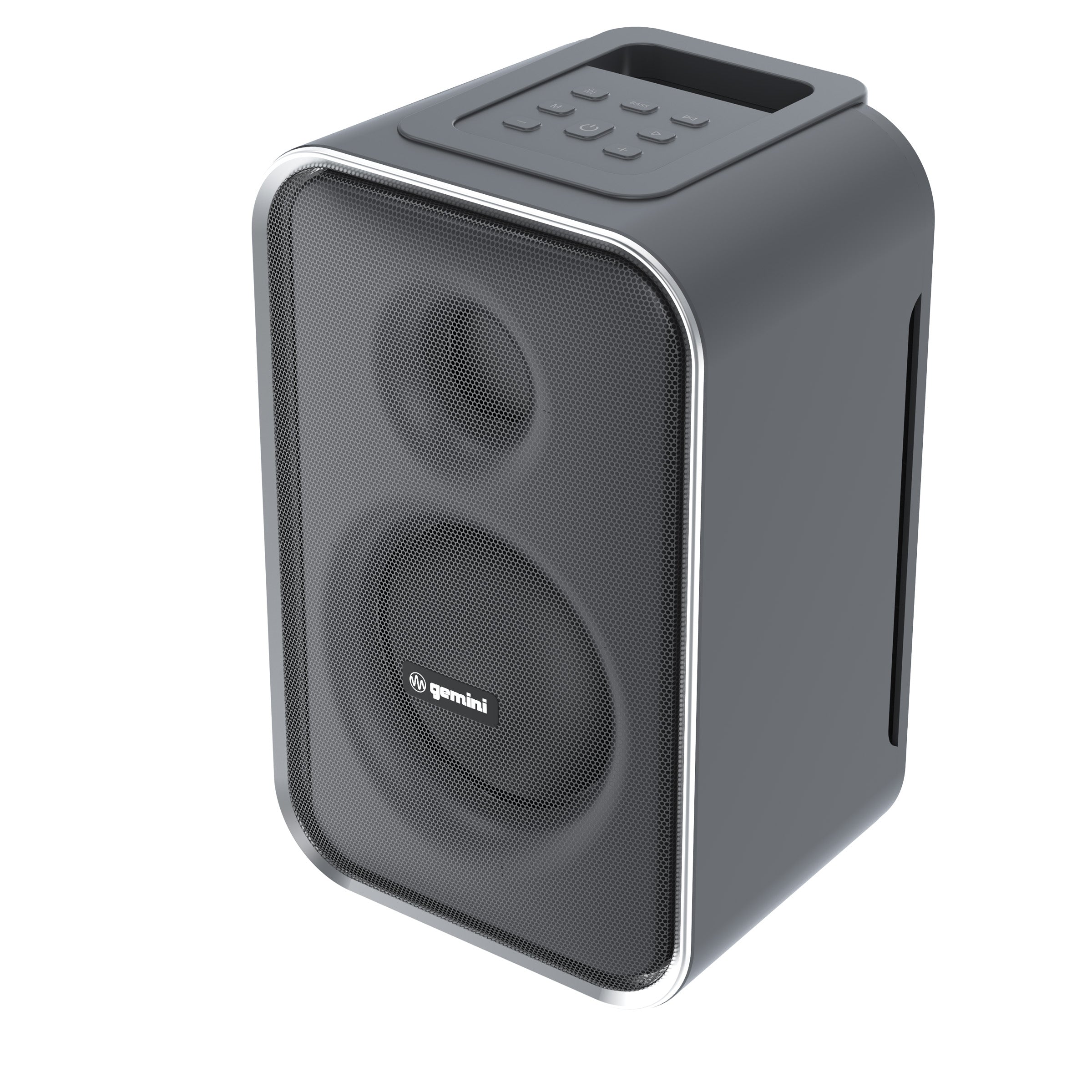 GNV-60 Portable Party Speaker with LED Lights, Bluetooth and Rechargeable Battery