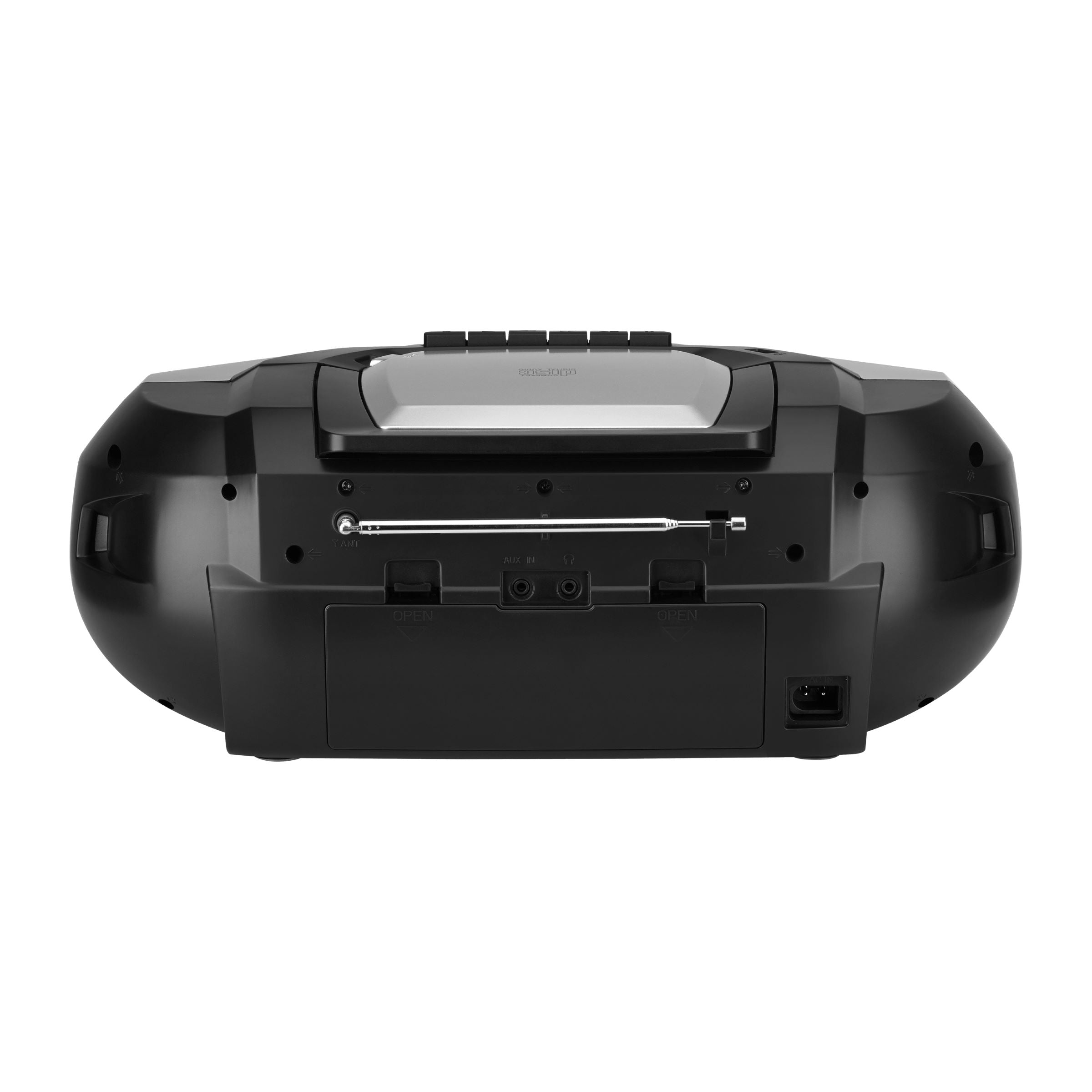 Gemini Sound GSBB-500 portable Bluetooth boombox with 50W power, CD/cassette player, and battery operation