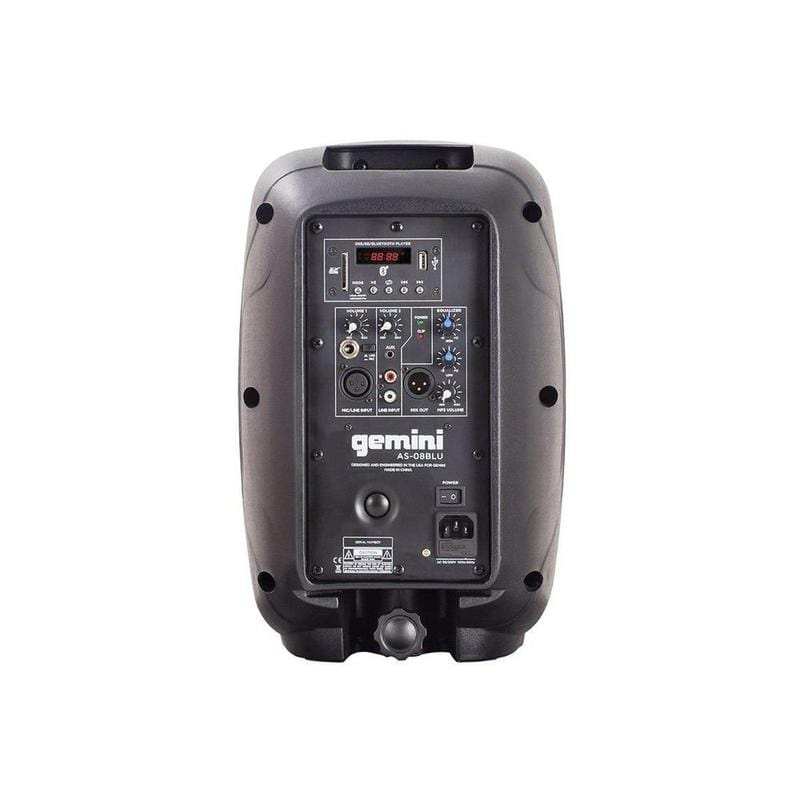 Gemini Sound AS-08BLU Powered Speakers