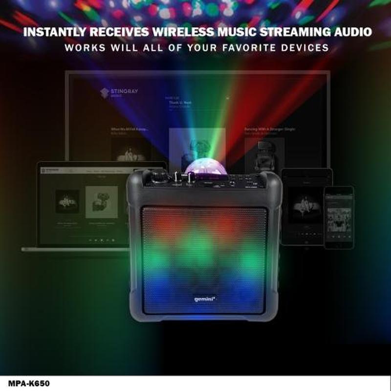 Gemini Sound MPA-K650 Karaoke Systems