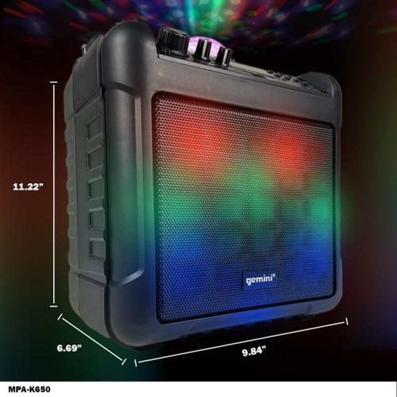 Gemini Sound MPA-K650 Karaoke Systems