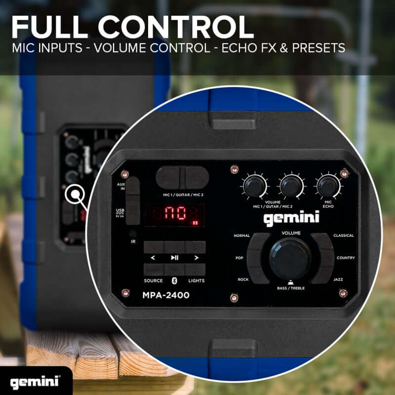 Gemini Sound Portable Speakers