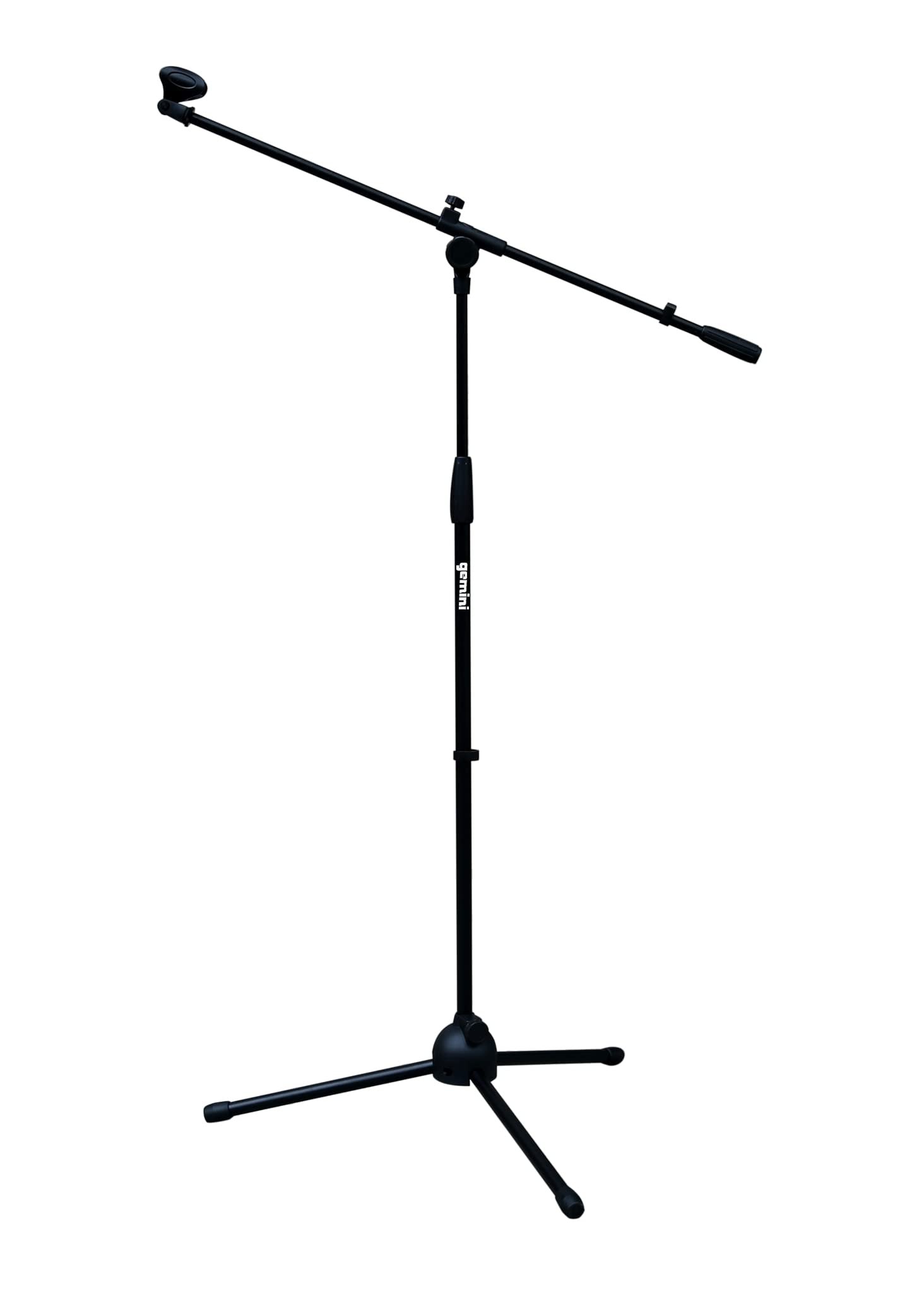 Gemini Sound MBST-01 adjustable height microphone stand with durable construction and boom stand compatibility