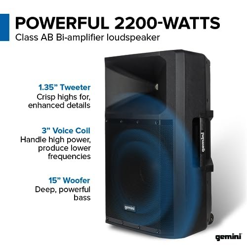 GSP-2200 High-Power Bluetooth PA Speaker - Professional Audio