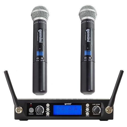 UHF-6200M Lightweight Wireless Microphone System - 240ft Range