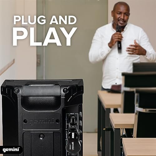 Gemini GMU-M100 Rechargeable UHF Wireless Microphone System