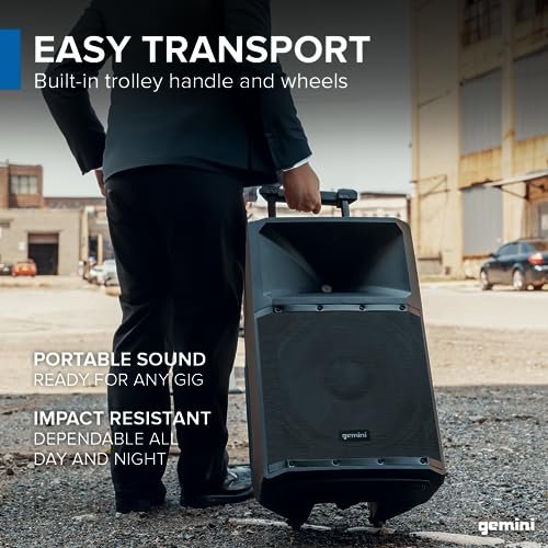 GSP-2200 High-Power Bluetooth PA Speaker - Professional Audio