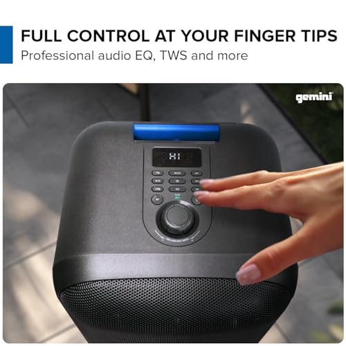 Gemini Sound GRV-2650L UltraRave Duo 400W Bluetooth Party Speaker