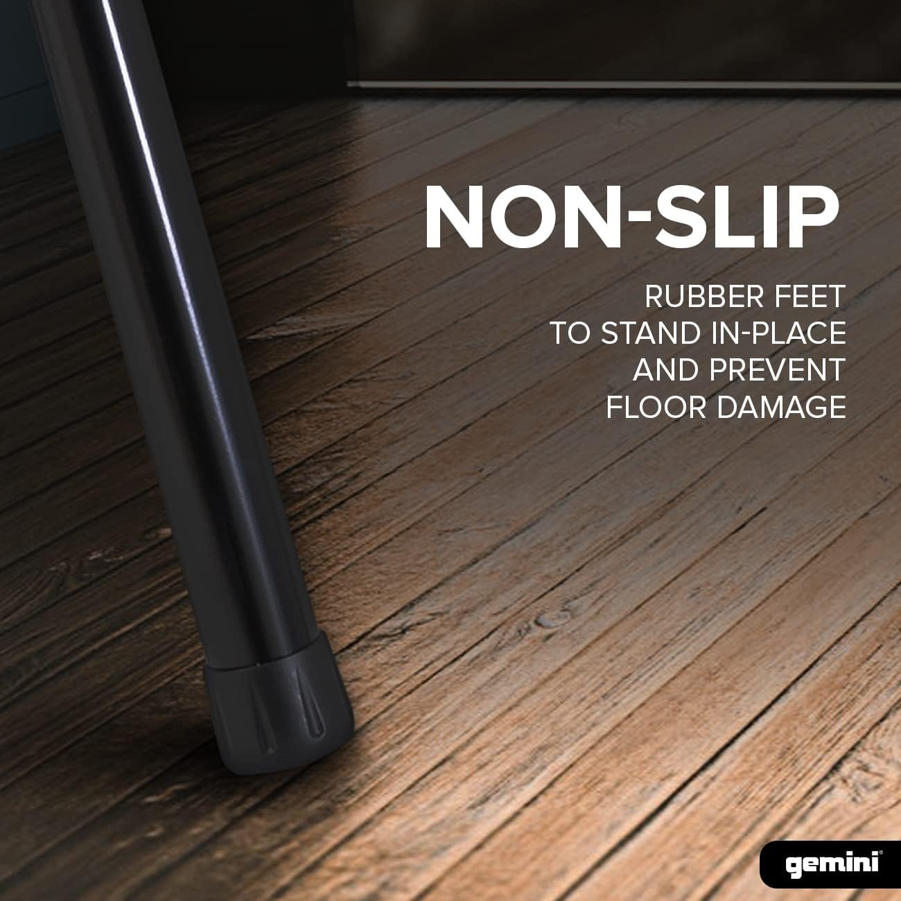 ST-04 Tripod Speaker Stands 2-Pack - Stainless Steel 200lb Capacity