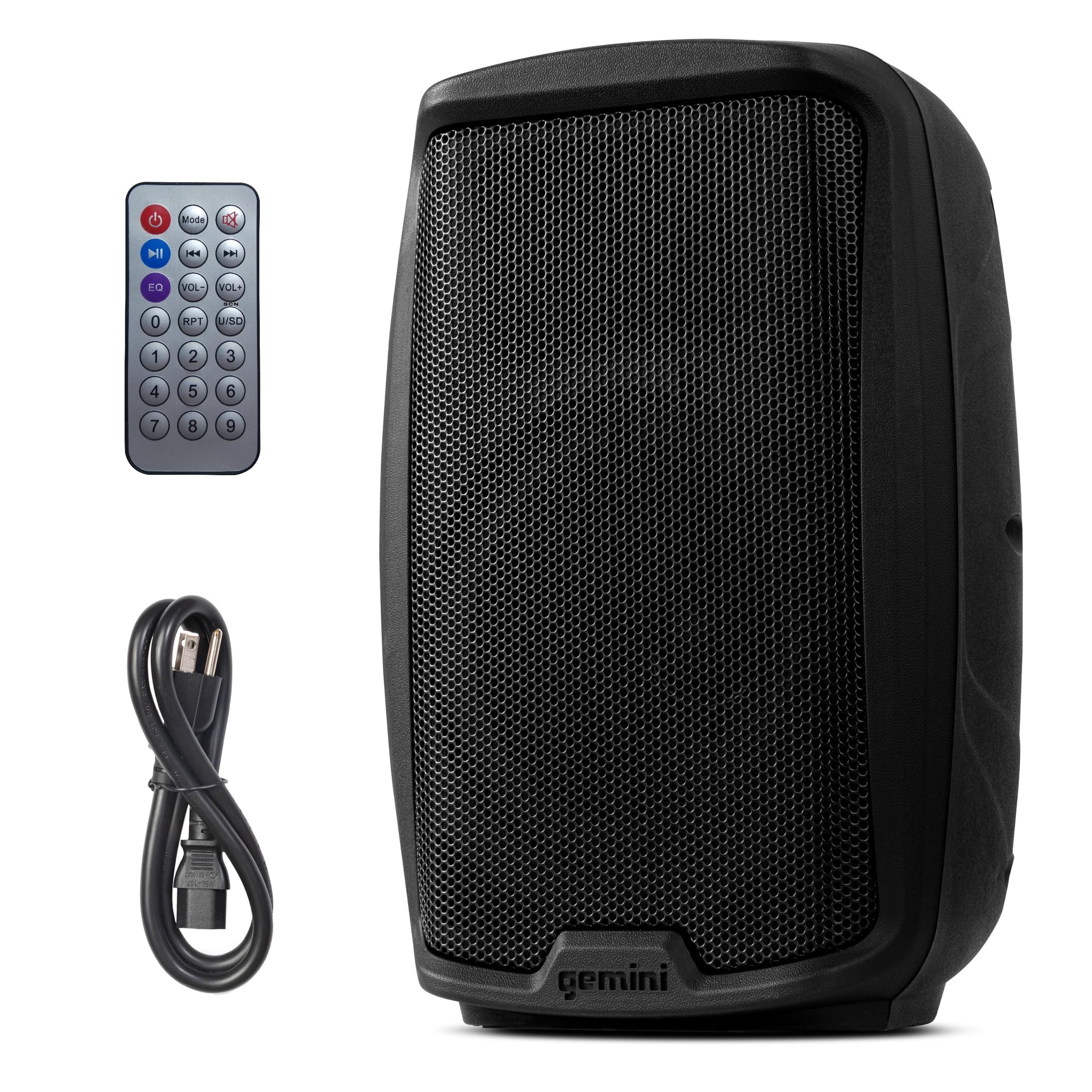 Gemini AS-2115BT 15-inch Bluetooth PA speaker with 2000W power and durable ABS cabinet