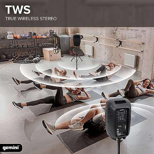 Gemini AS-2108BT 500W Active 8" Bluetooth PA Speaker System