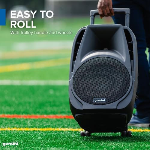 Gemini ES-15TOGO: Sistema de altavoces PA de 15" y 800W