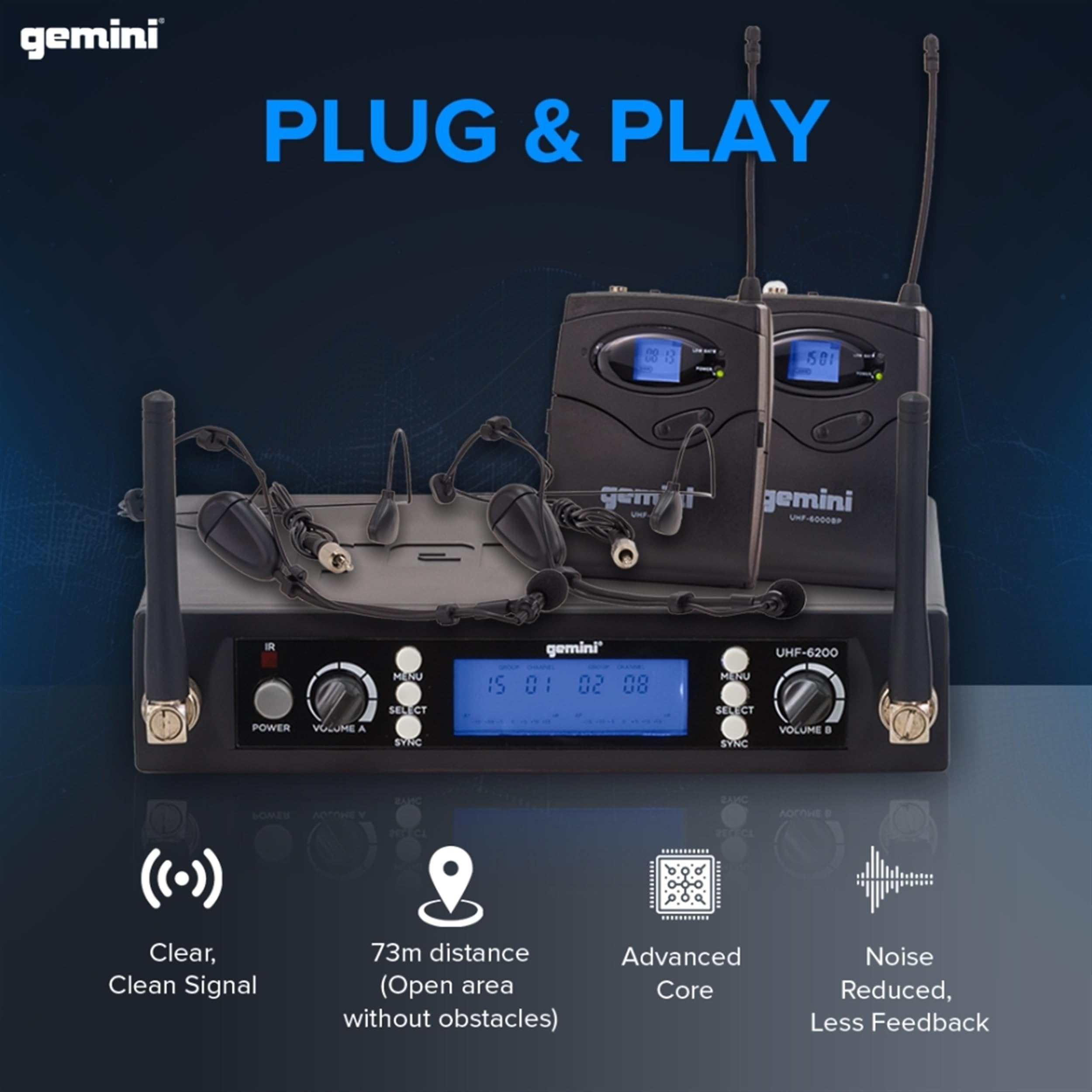 UHF-6200HL: Wireless Microphone System