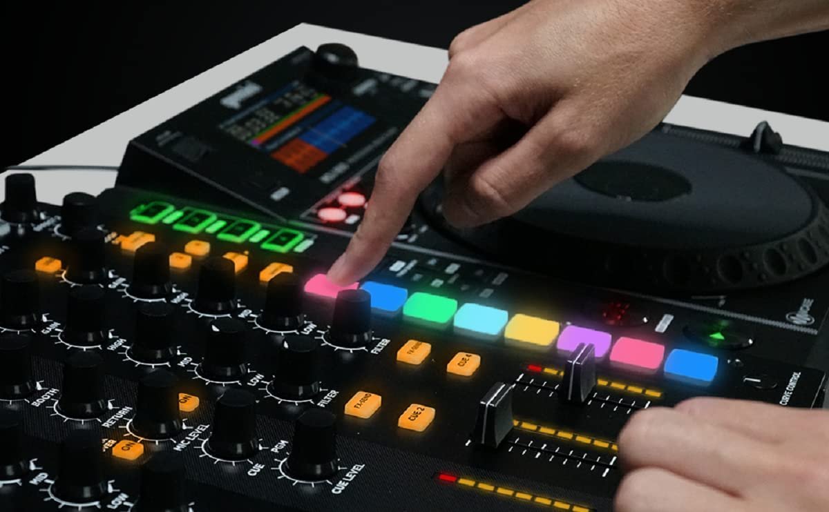 Gemini PMX-20 4-Channel DJ Mixer/MIDI Controller w/ Audio Interface