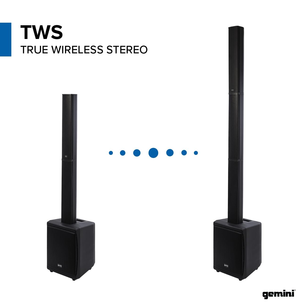 WRX-900TOGO Lightweight Rechargeable Line Array Speaker System