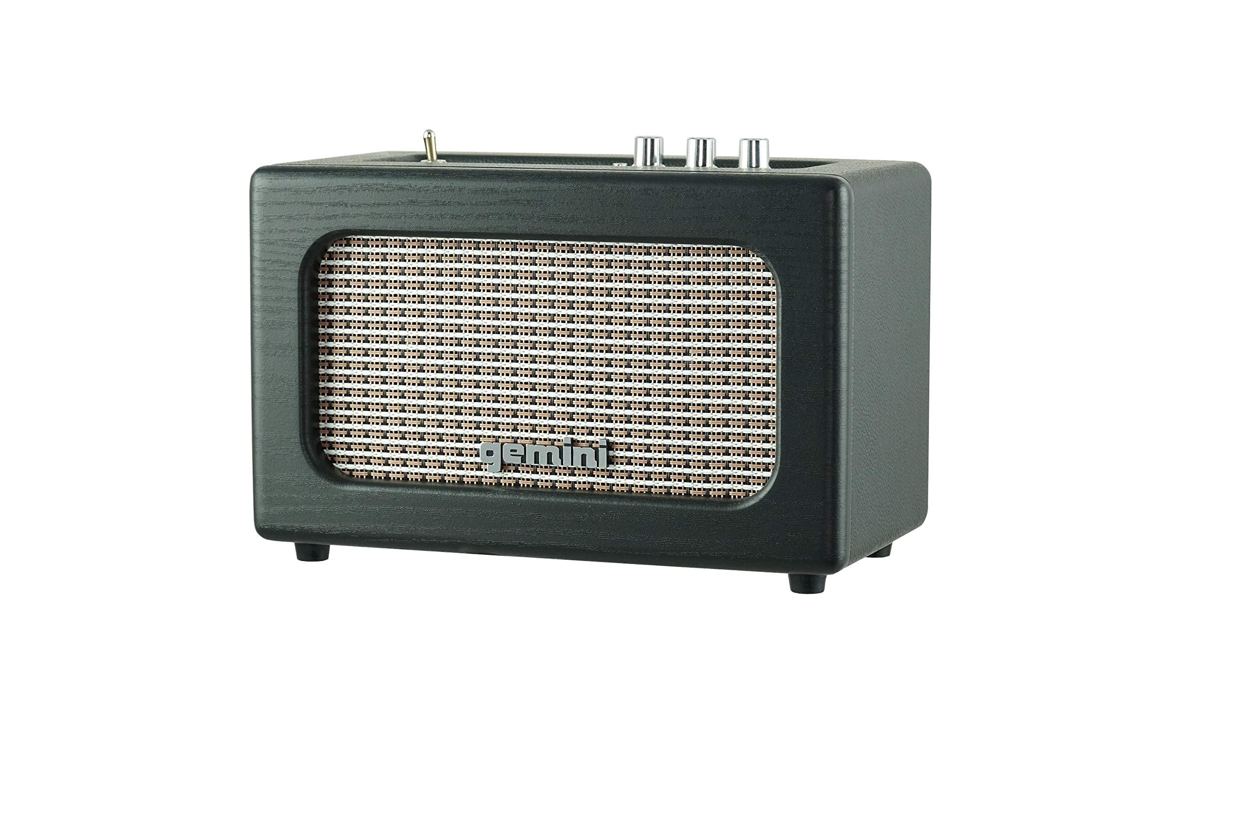 GTR-100 Vintage Bluetooth Speaker - 40W Portable Retro Wireless Audio