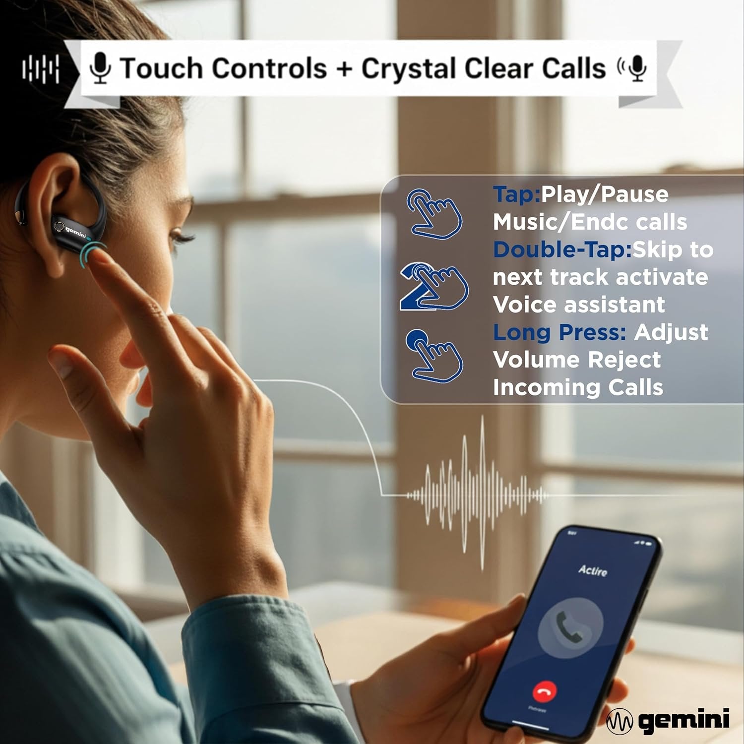 GEBX-200 Bluetooth 5.4 Sport Earbuds