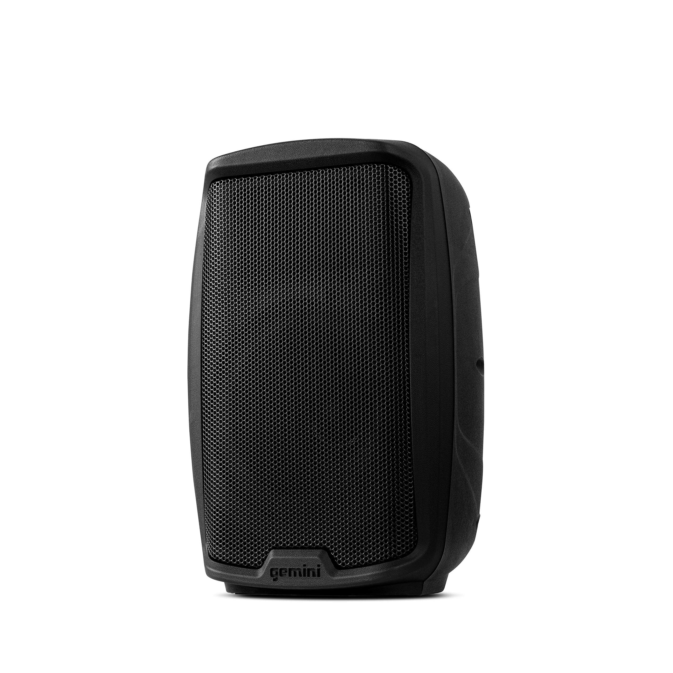 Gemini AS-2108P portable powered 8-inch PA speaker with ABS cabinet and 500W output