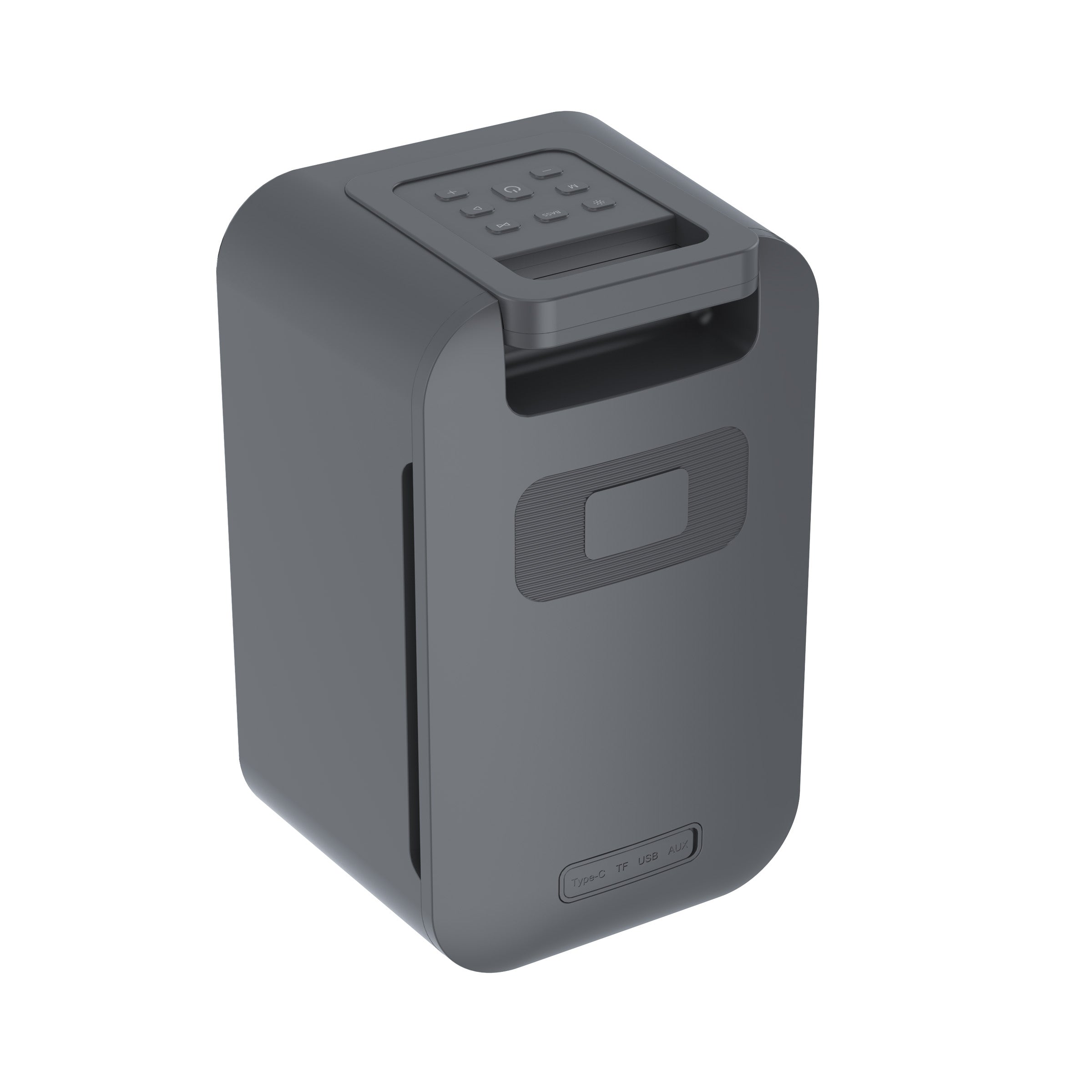 GNV-60 Portable Party Speaker with LED Lights, Bluetooth and Rechargeable Battery