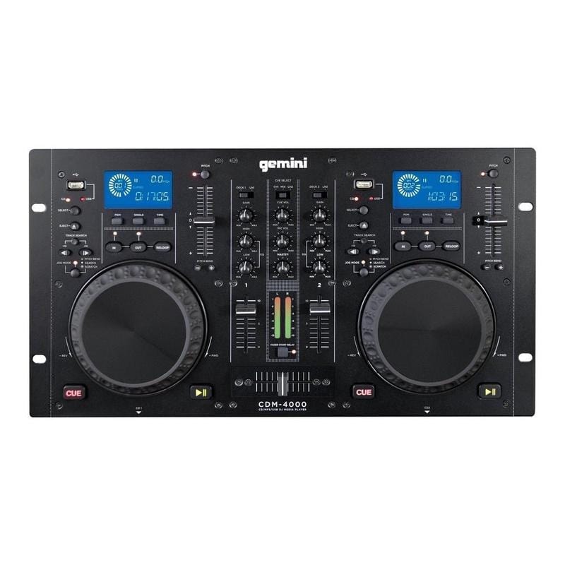 Gemini CDM-4000 DJコントローラー CDM-4000 USB, MP3/CD DJ Media Player - Gemini Sound