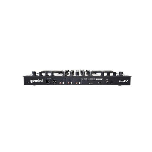 Gemini G4V 4-channel DJ controller, 24-bit audio, 16 pads