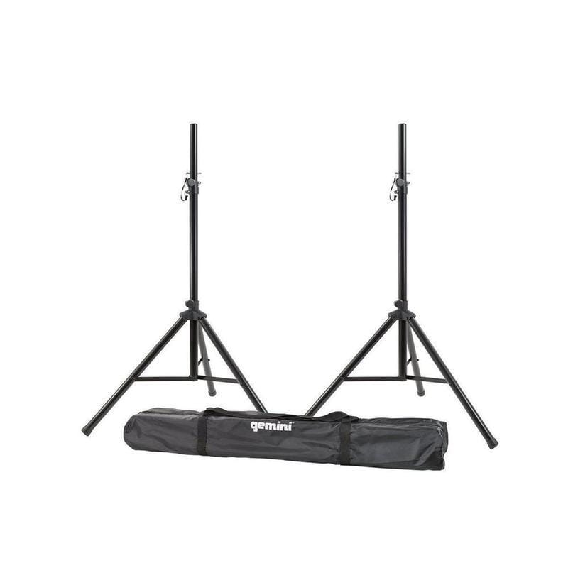 Gemini Sound ST-PACK tripod speaker stand pair with carry bag